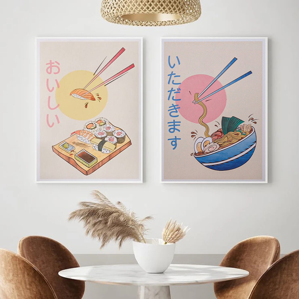 Poster e stampe di cibo da cuc - Japanese Restaurant Lifestyle recensione e prezzo