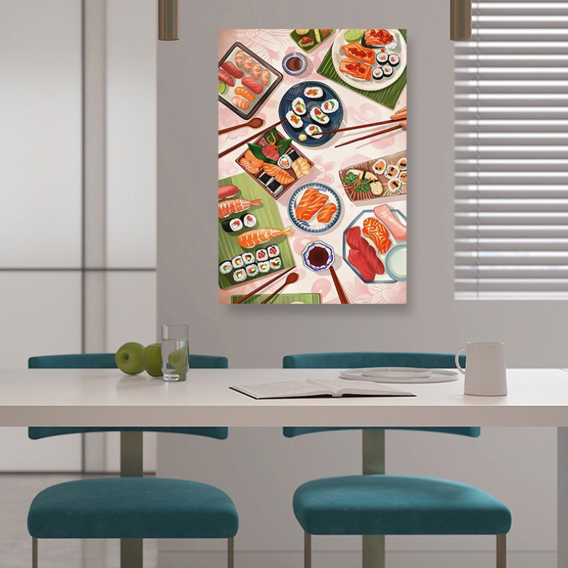 Poster di Sushi al Salmone, St - Japanese Restaurant Lifestyle recensione e prezzo