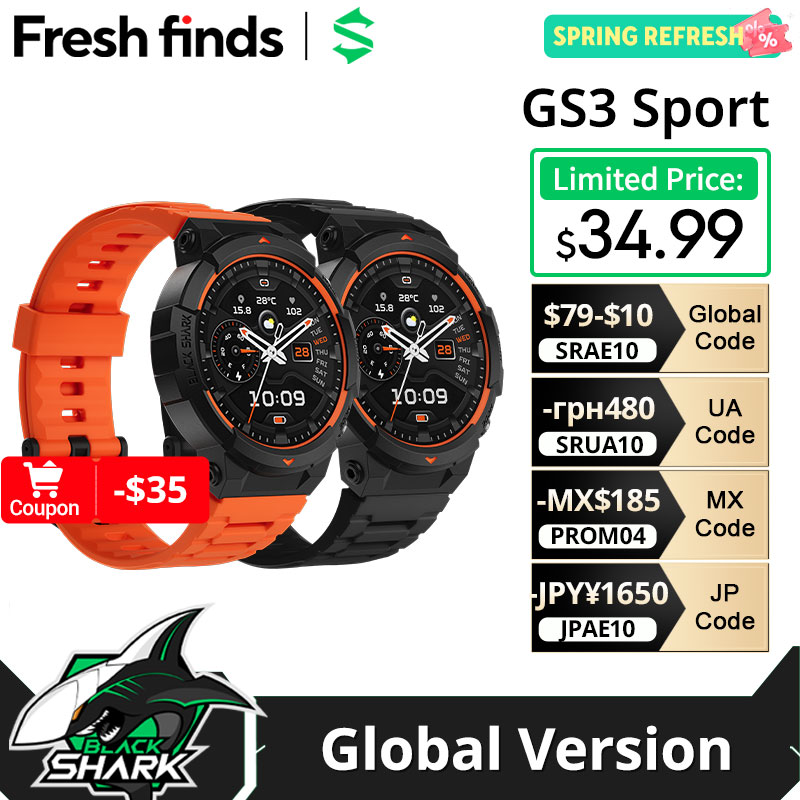 Smartwatch sportivo Black Shar - Japanese Life Quotes recensione e prezzo
